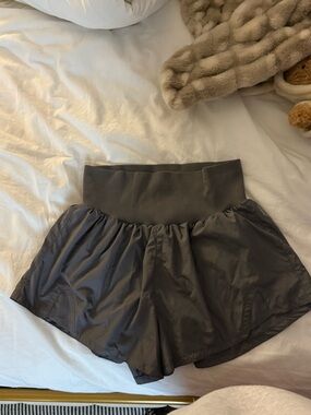 NWOT Free People Charcoal Carpe Diem Shorts